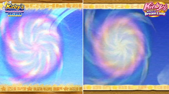 NS《星之卡比：重返梦幻岛》与Wii原版画面对比 风格一致分辨率有提升